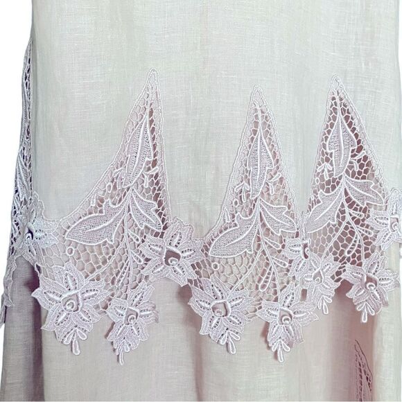 Capriccio by Digna Victorian Linen & Lace Two Piece Dress - Picture 7 of 12